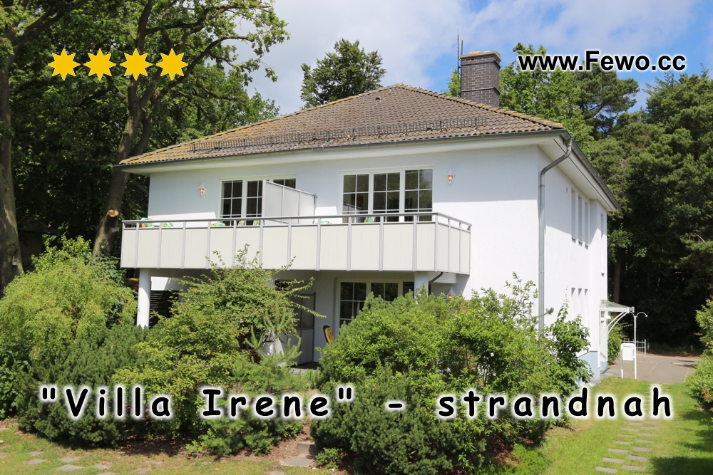 Villa Irene strandnah in Zempin, Ferienwohnungsvermittlung Herrmann