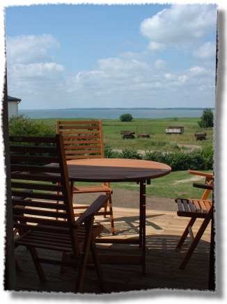 Ferienwohnung mit Achterwasserblick in Loddin auf Usedom