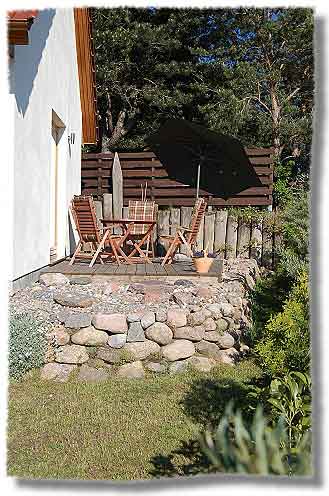 3-Zimmer-Ferienwohnung mit Achterwasserblick in Loddin auf Usedom