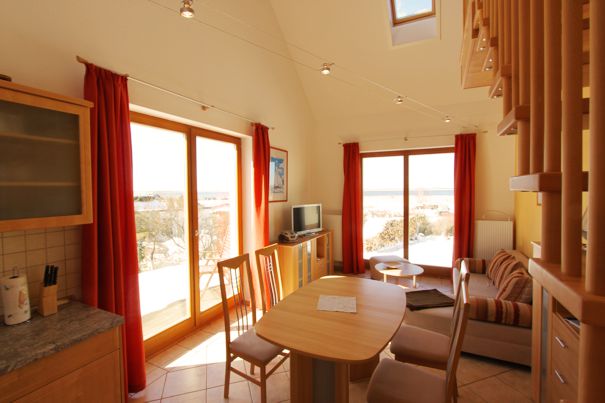 3-Zimmer-Ferienwohnung mit Achterwasserblick in Loddin auf Usedom