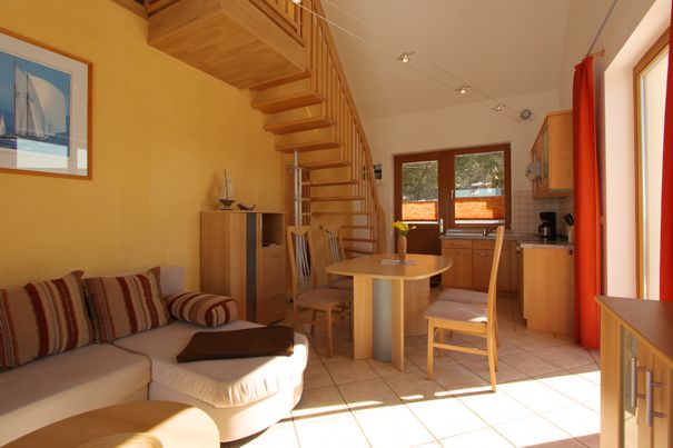 3-Zimmer-Ferienwohnung mit Achterwasserblick in Loddin auf Usedom