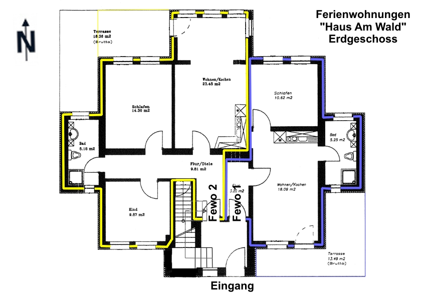 Ferienwohnungen in Zinnowitz, Haus 